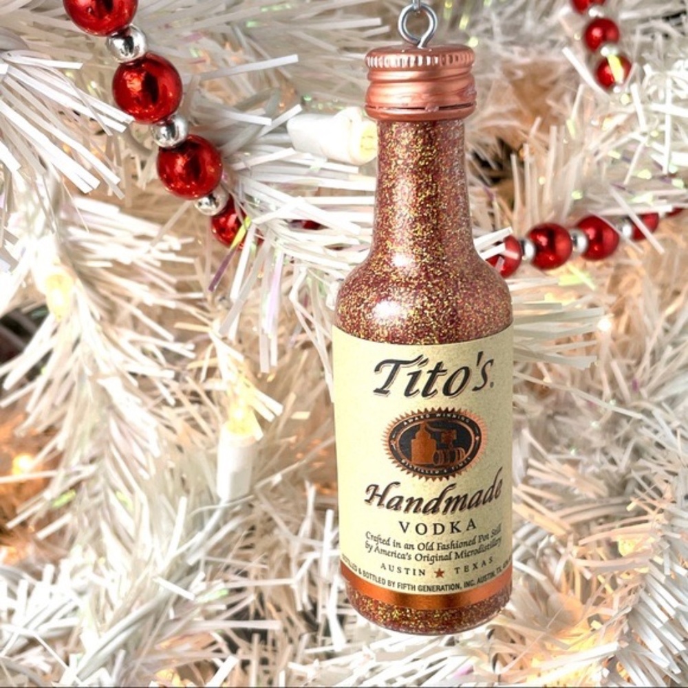 Tito's Liquor Bottle Ornament